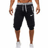 Mens Baggy Jogger Casual Slim Harem Shorts Soft 3/4 Trousers Fashion New Brand Men Sweatpants Summer Comfy Male Shorts 2019 New