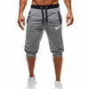 Mens Baggy Jogger Casual Slim Harem Shorts Soft 3/4 Trousers Fashion New Brand Men Sweatpants Summer Comfy Male Shorts 2019 New