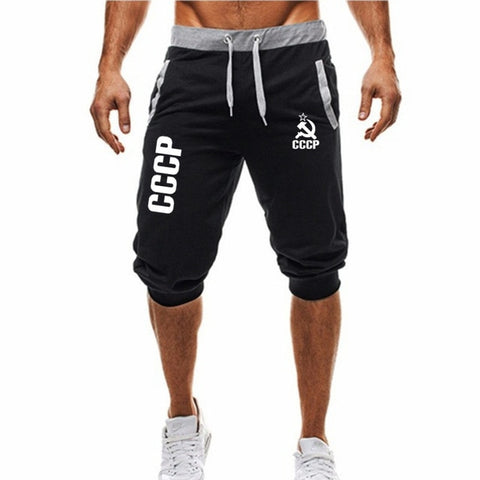 2019 New Fitness short jogging casual workout clothes men's  3XL shorts summer new fashion men's casual men's knee long shorts