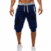 2019 New Fitness short jogging casual workout clothes men's  3XL shorts summer new fashion men's casual men's knee long shorts
