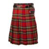 SHUJIN Scottish Mens Kilt Traditional Plaid Belt Pleated Bilateral Chain Brown Gothic Punk Scottish Tartan Trousers Skirts 2019