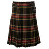 SHUJIN Scottish Mens Kilt Traditional Plaid Belt Pleated Bilateral Chain Brown Gothic Punk Scottish Tartan Trousers Skirts 2019