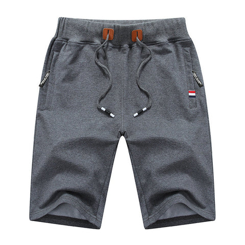 Summer New Cotton Casual Shorts Men Solid Mens Bermudas Shorts Comfortable Male Beach Shorts