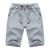 Summer New Cotton Casual Shorts Men Solid Mens Bermudas Shorts Comfortable Male Beach Shorts