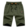 Summer New Cotton Casual Shorts Men Solid Mens Bermudas Shorts Comfortable Male Beach Shorts