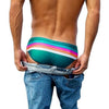 PUIMENTIUA Men's Beach Shorts Briefs Floral Printed Men Beach Shorts Swimwears Trunks Low Waist Boardshorts Swimming Underpants