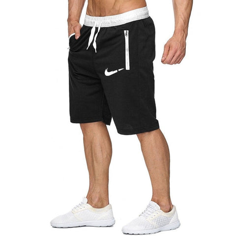 2019 NEW Summer Brand Mens Jogger Sporting Thin Shorts Men Black Bodybuilding Short Pants Male Fitness Gyms Shorts for workout